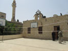 Front of Church with sports and Abouna